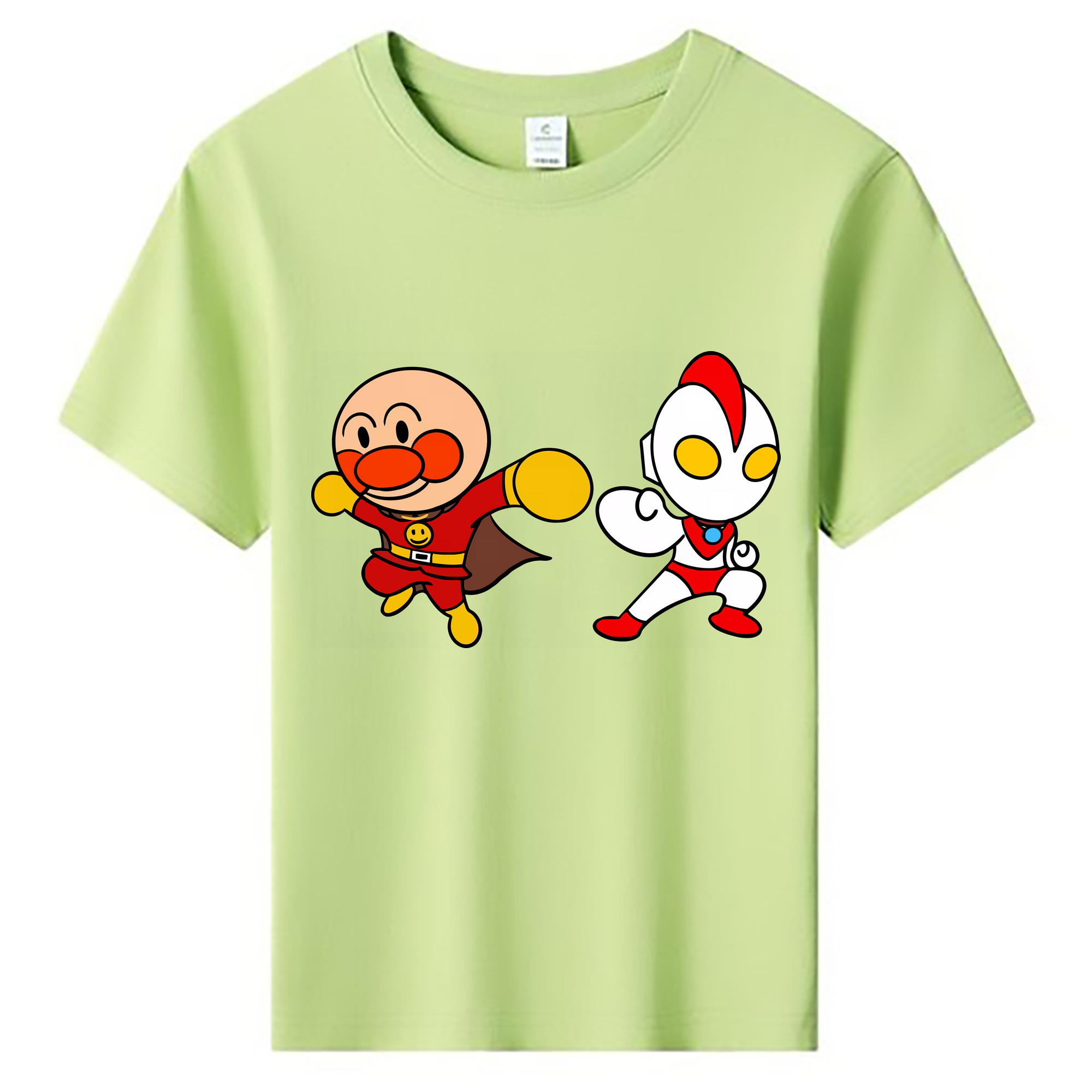 （画像用） アンパンマン Anpanman 綿100％キッズTシャツ（フロントプリント）
